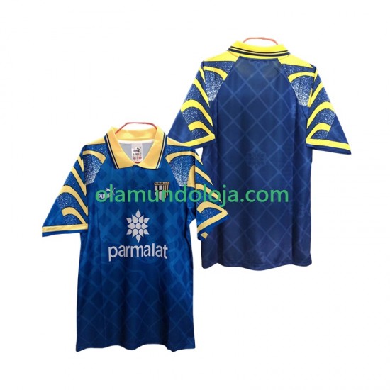 Camisola Parma 1995 1996 Retro Homem Equipamento Segundo Manga Curta